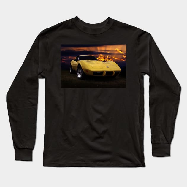 L48 Chevrolet Corvette Long Sleeve T-Shirt by hottehue